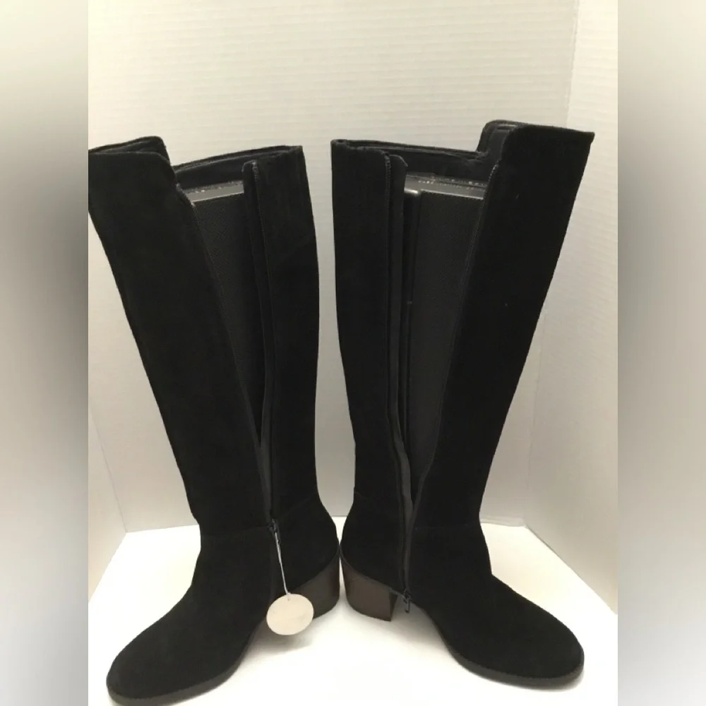 Lucky Brand Black Over the Knee Boots